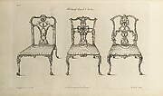 The Gentleman and Cabinet-maker's Director:  Being a Large Collection of . . . Designs of Household Furniture in the Gothic, Chinese and Modern Taste . . .